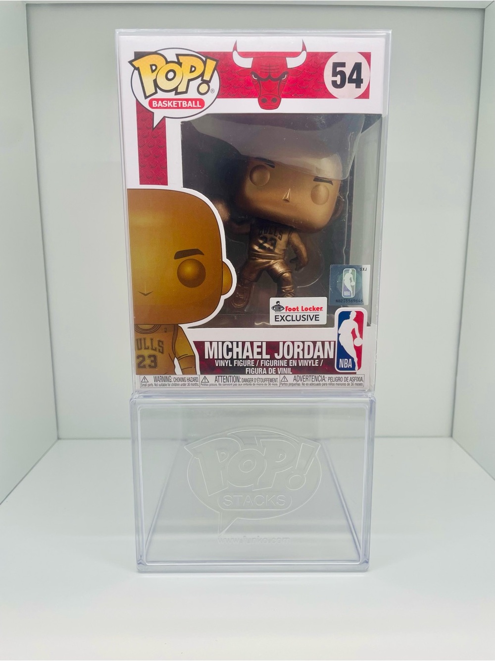 #54 Funko POP! Gold Michael Jordan NBA Vinyl Figure - FOOTLOCKER EXCLUSIVE